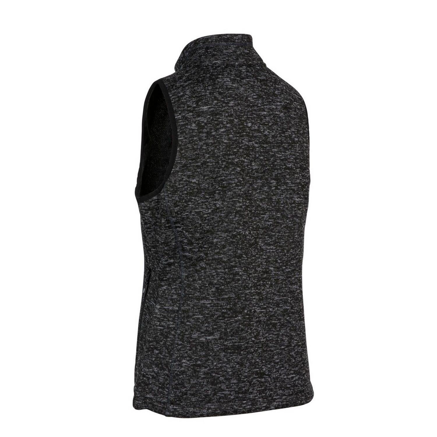 "Mildred" Weste für HerrenDamen Unisex, Fleece Damen und Herren Schwarz 2/4