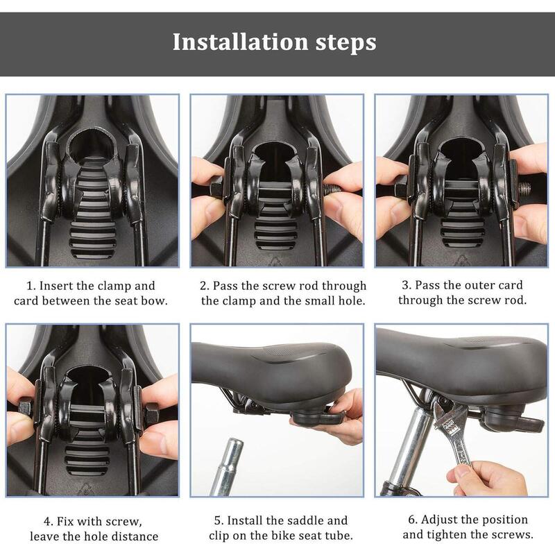 Saua de bicicleta ergonomica cu gel