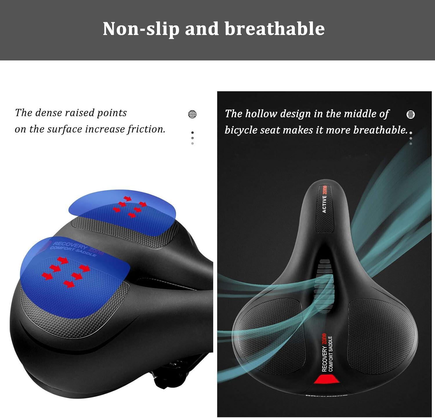 Ergonomická cyklistická sedlovka 4/7