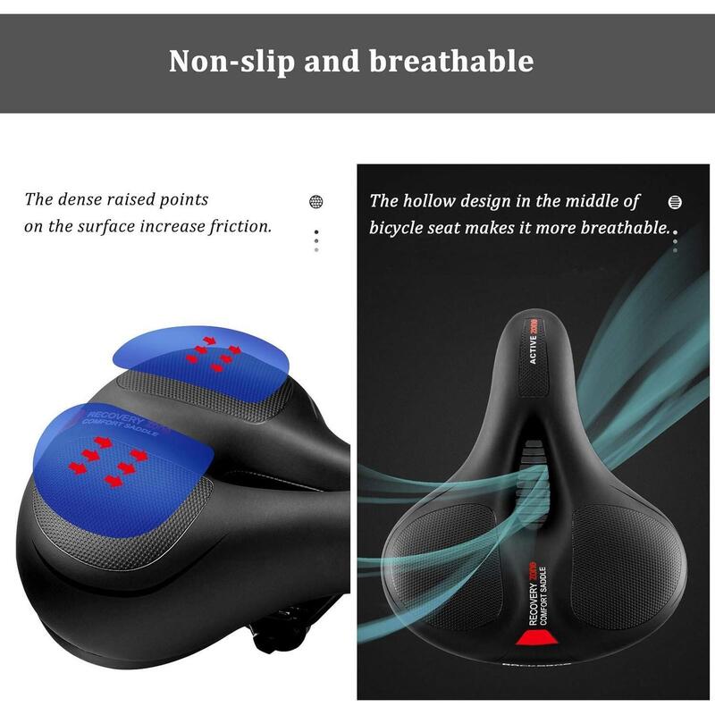 Saua de bicicleta ergonomica cu gel