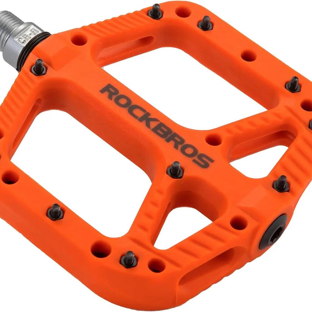 Nylon MTB Pedals with Wide Platform