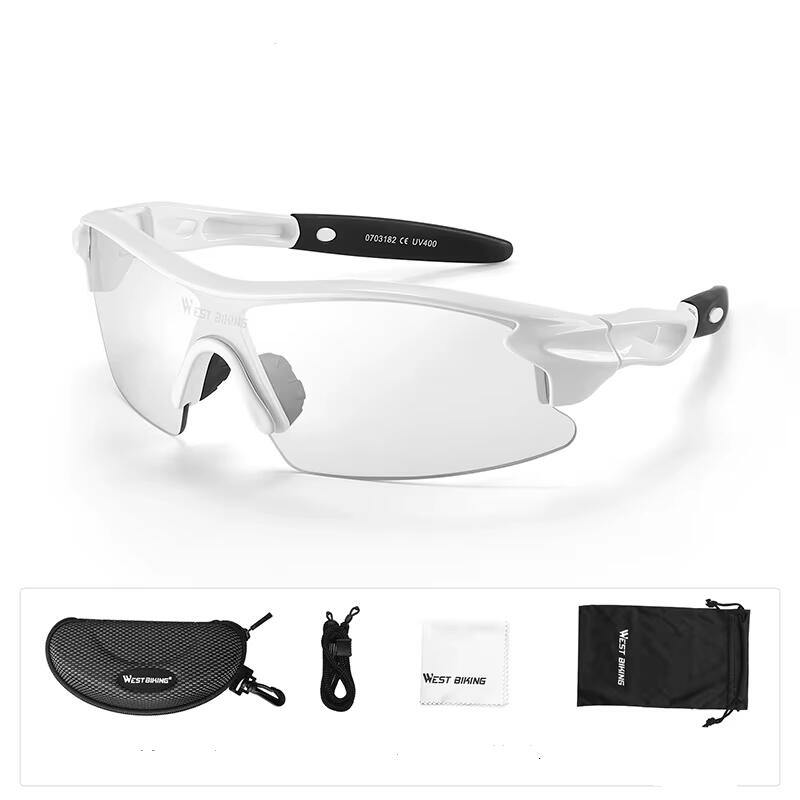West Biking - Accessoires De Sports Et D'Athlètes/lunetterie/lunettes Et Lunettes De Soleil - Lunettes De Soleil - Blanc - No Size - Decathlon