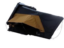 Tente de toit HRB 1.5 Book (Beige), 3 Pax, Installation universelle;