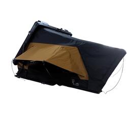 Tente de toit HRB 1.5 Book (Beige), 3 Pax, Installation universelle;