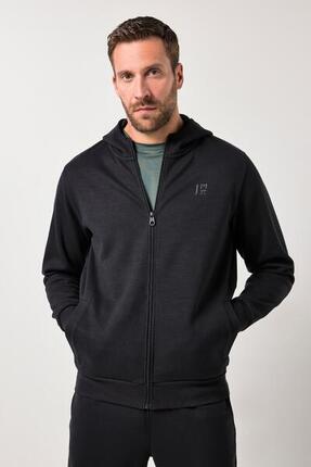 Herren Trainingsjacke Fitness Kapuze