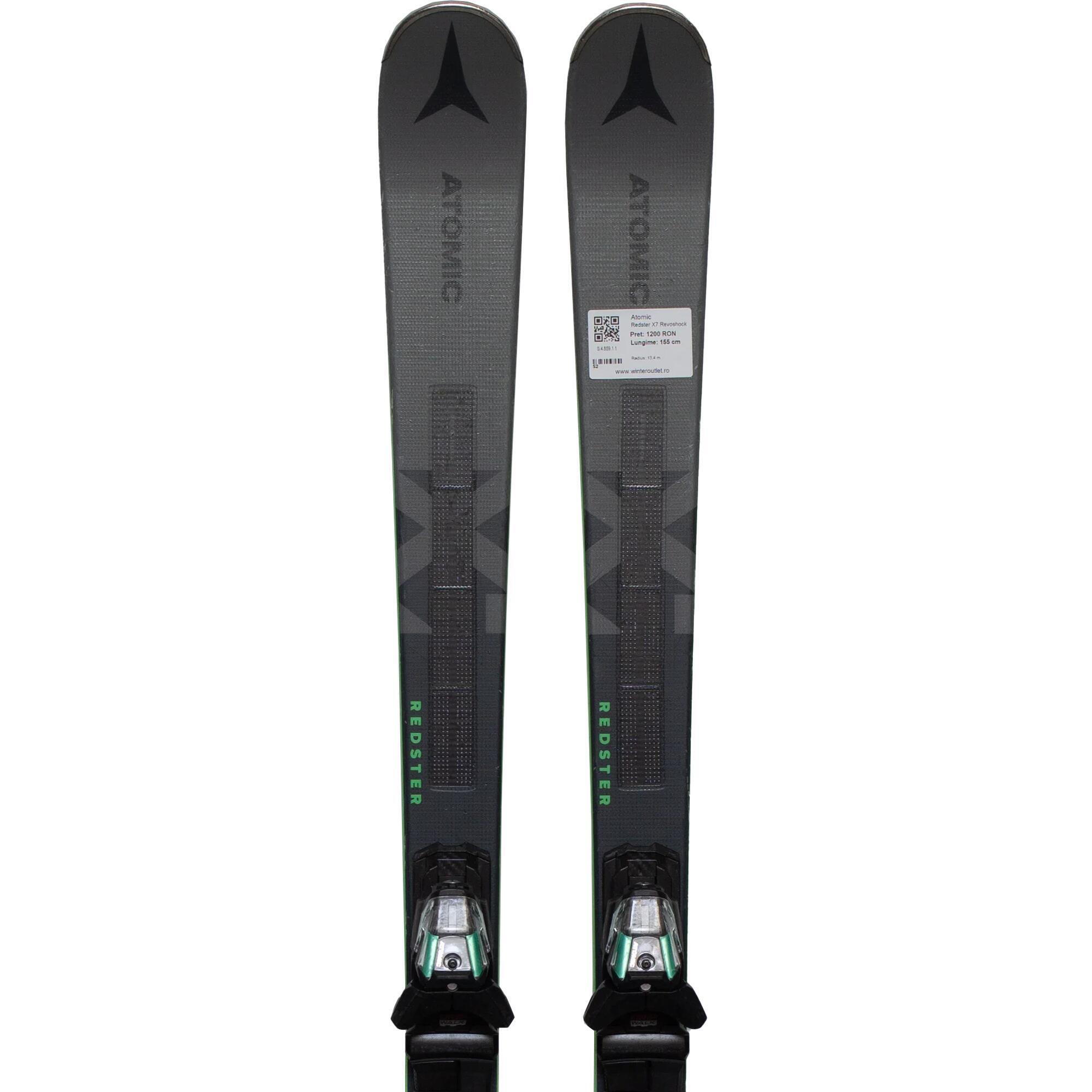 Używane narty - ATOMIC Redster X7 Revoshock, 162 cm, stan bardzo dobry