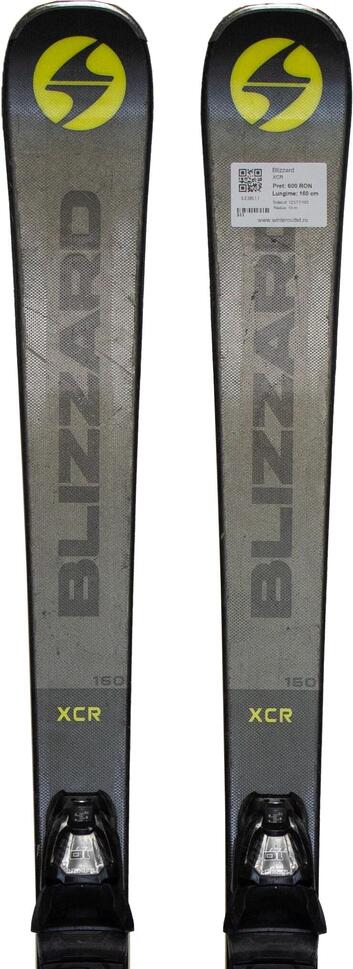 Używane narty - BLIZZARD XCR, 160 cm, stan bardzo dobry