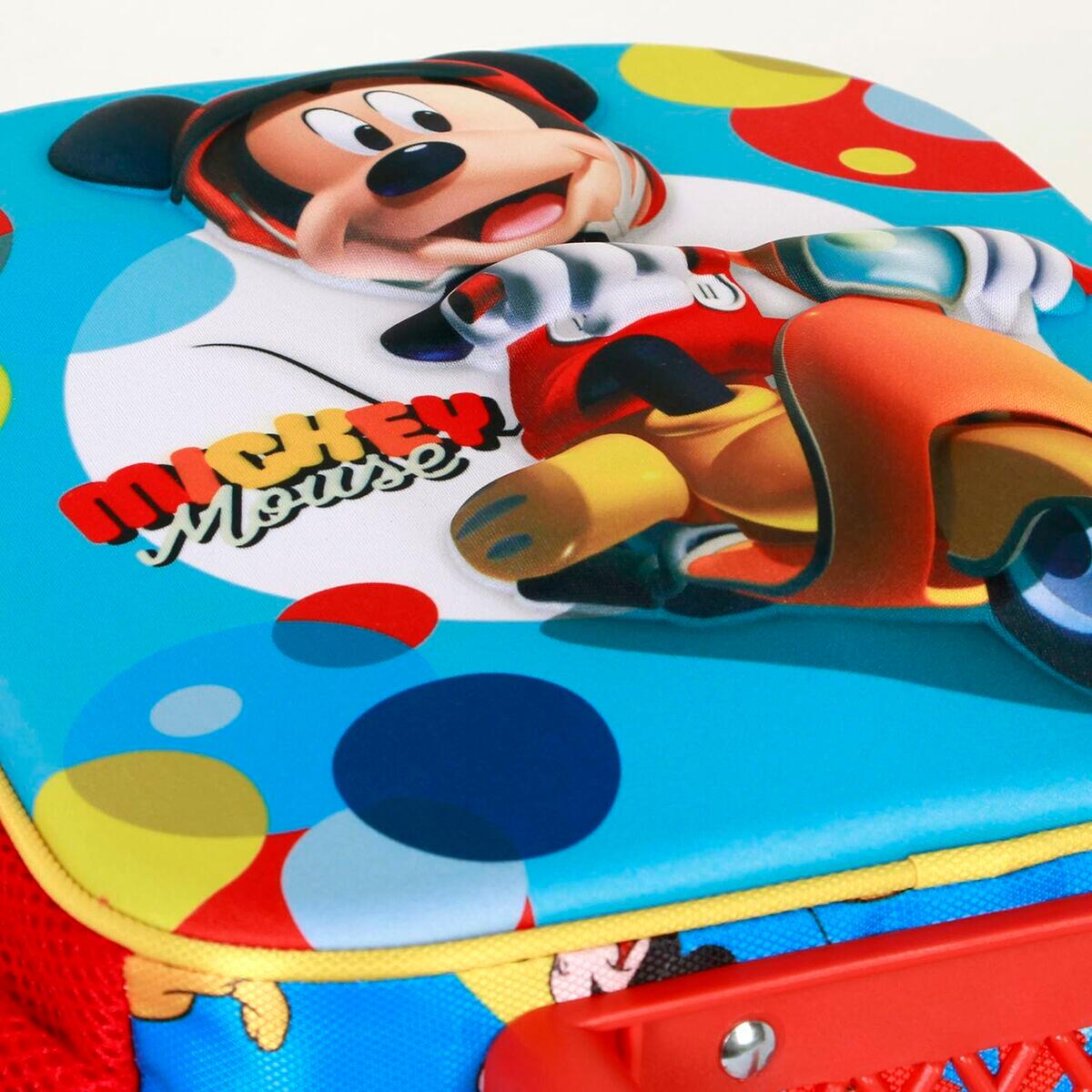 Cartable 3D avec roulettes DISNEY Scooter Bleu 2/5