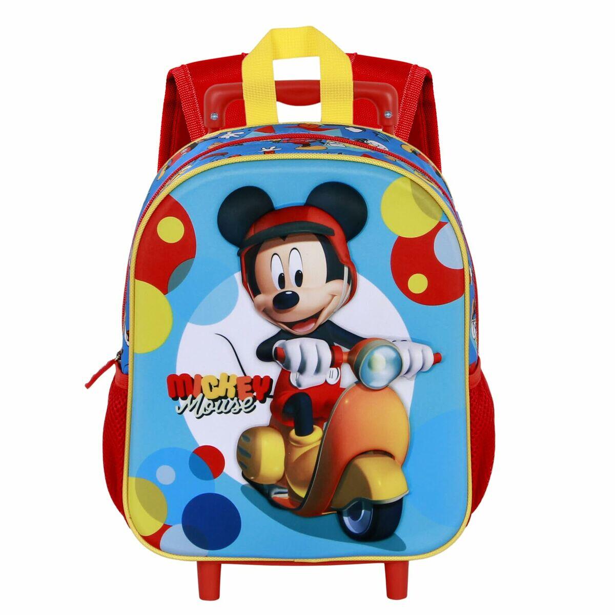 Cartable 3D avec roulettes DISNEY Scooter Bleu 5/5
