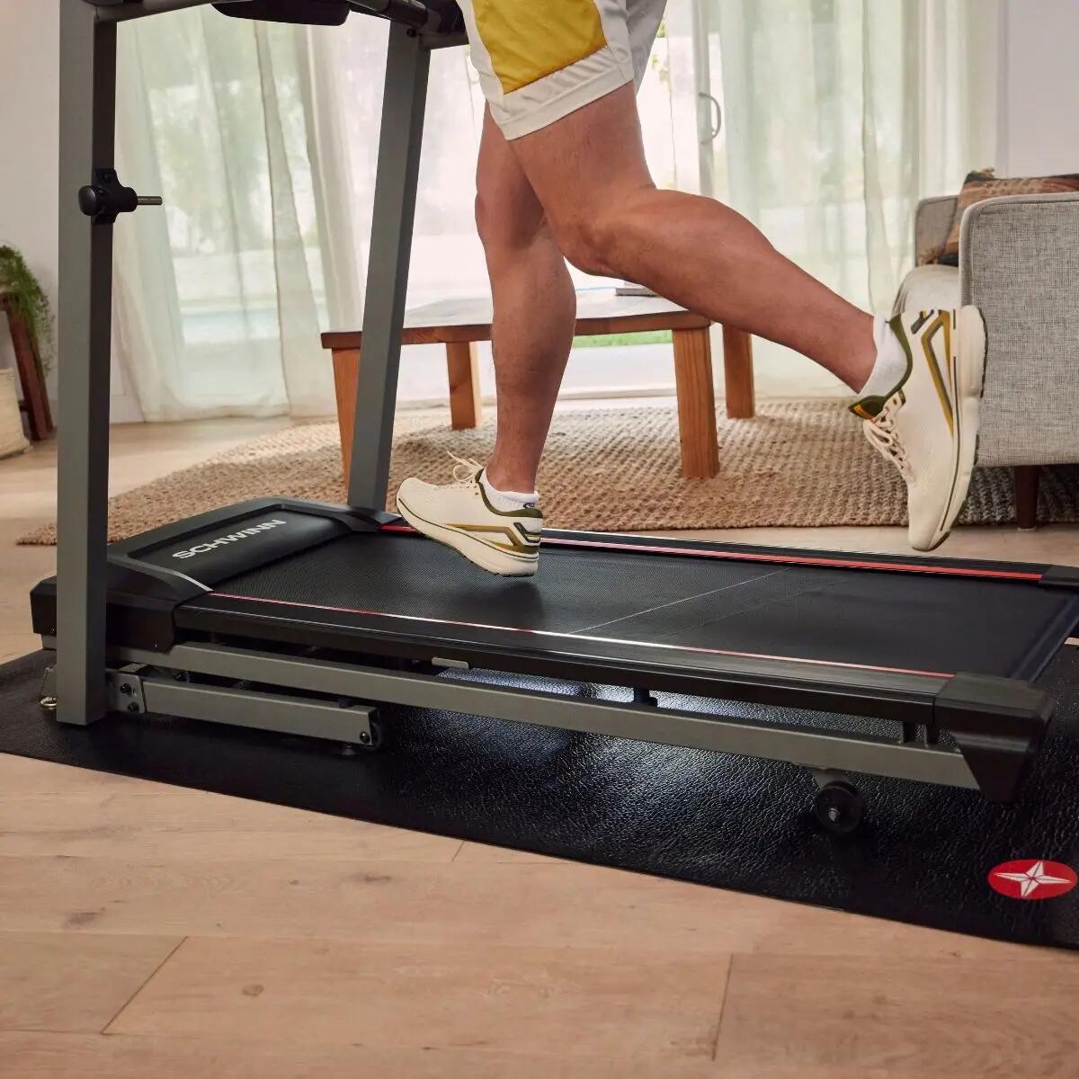 Cinta de correr plegable SFT 3.5, 16 km/h, 10% y Bluetooth + bandas 5/7