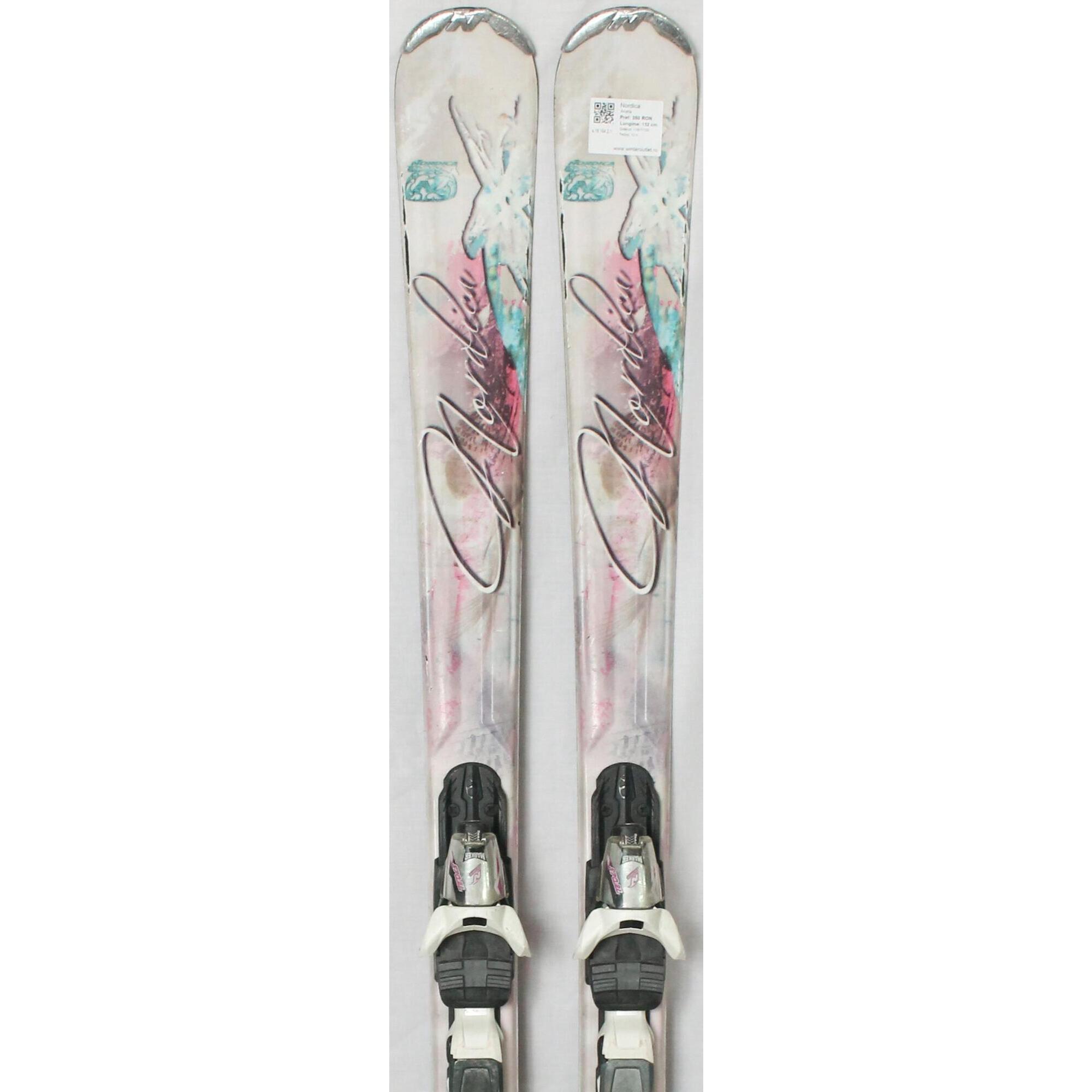 Second Life- Narty NORDICA Axana, 160 cm- Stan zadowalający