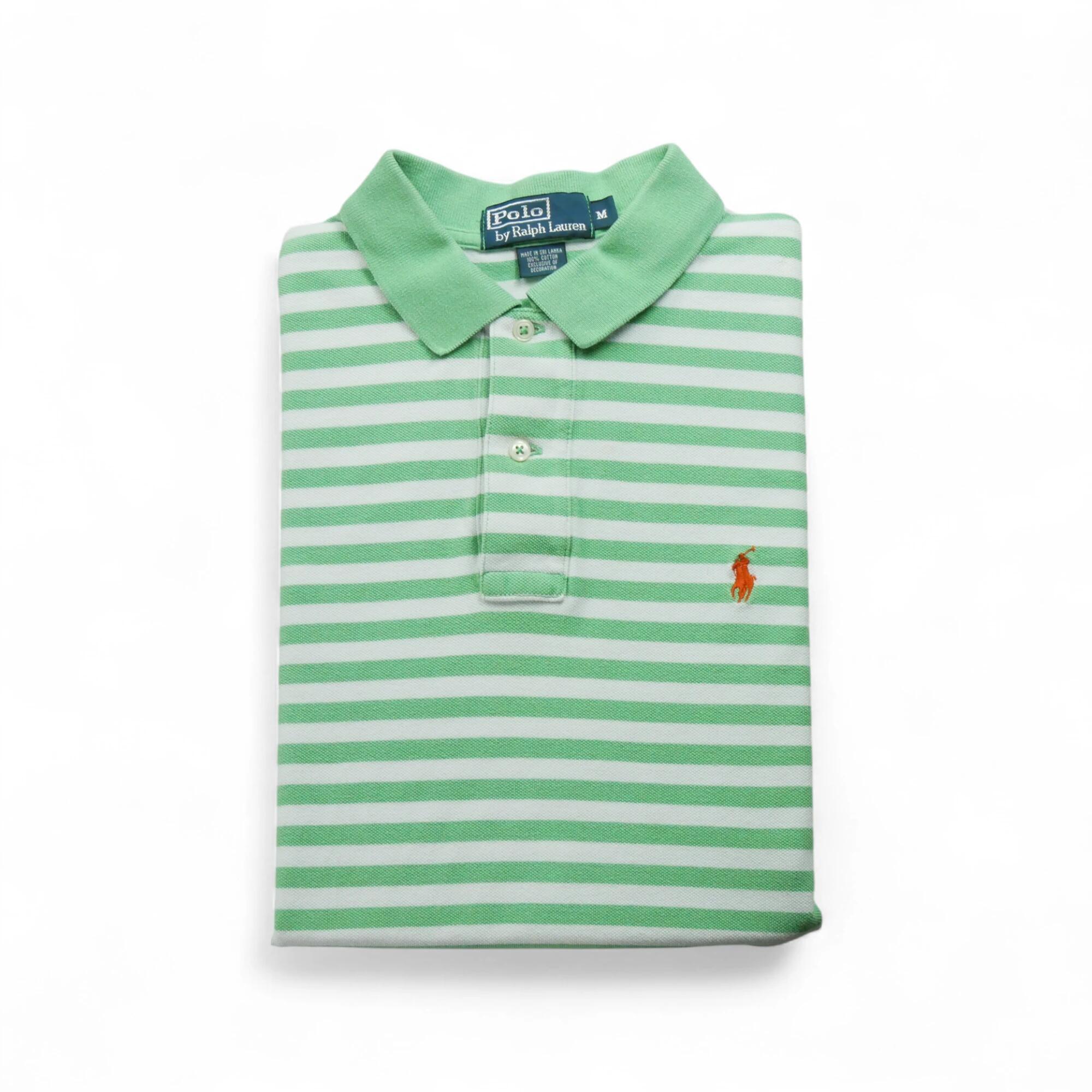 RALPH LAUREN Reconditionné - Polo manches courtes Homme Vert - Bon État