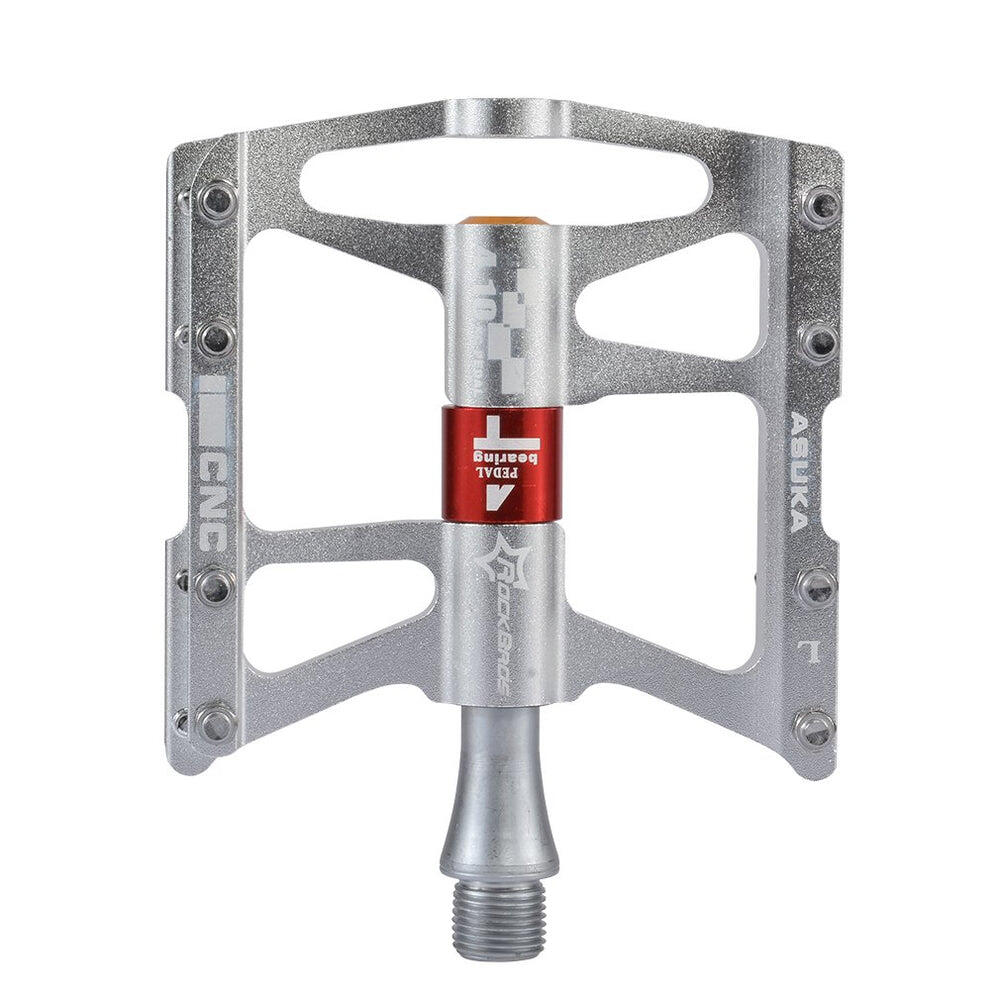 Pédales VTT plates en aluminium 3/4