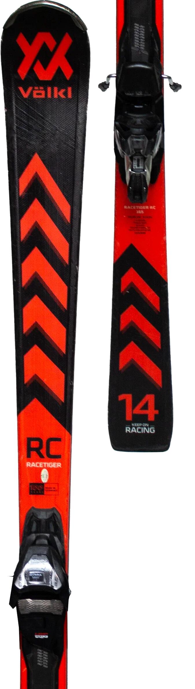 Gebruikte ski's - VOLKL Racetiger RC 2024, 158 cm, Goede staat 4/5