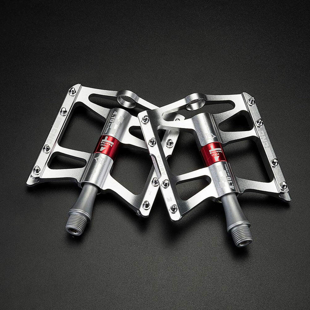 Pédales VTT plates en aluminium 2/4