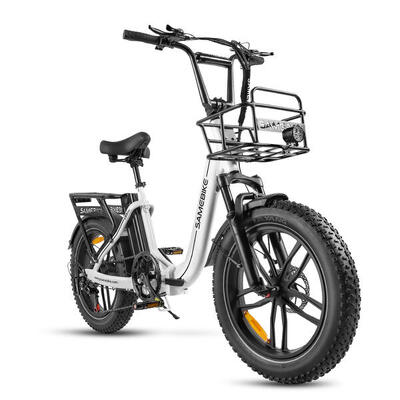 Samebike C05 Pro Faltbares E-Bike mit Korb und 36V13AH Akku