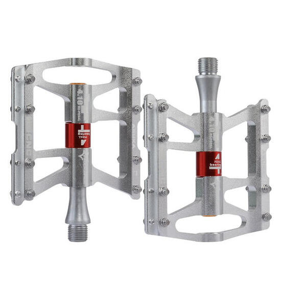 Pedali piatti in alluminio per mountain bike