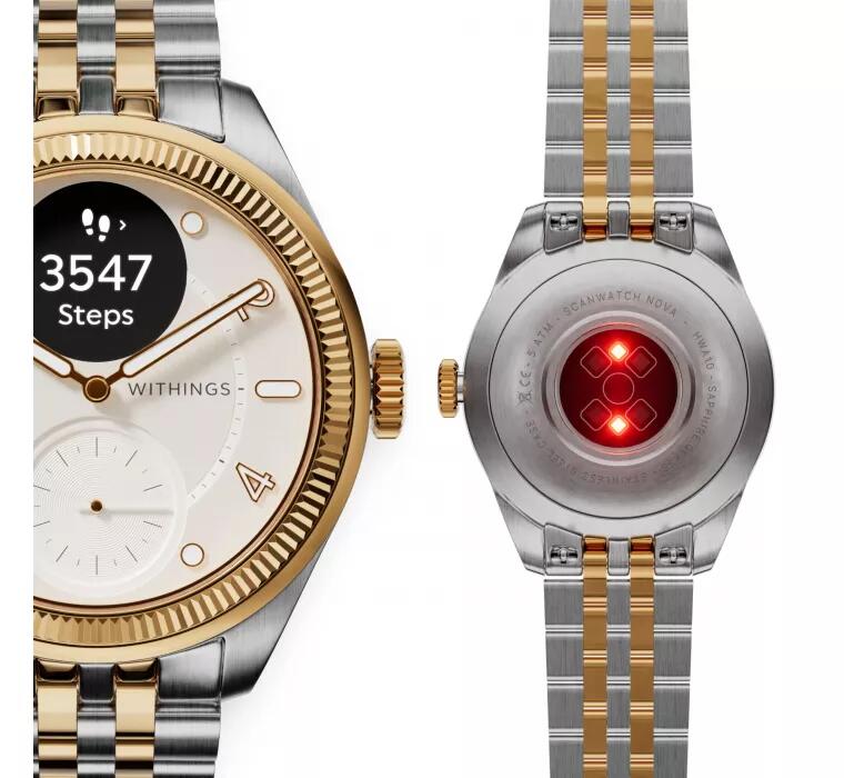 ScanWatch Nova Brilliant Edition - Oro - 39mm - Orologio smart per la salute 6/7