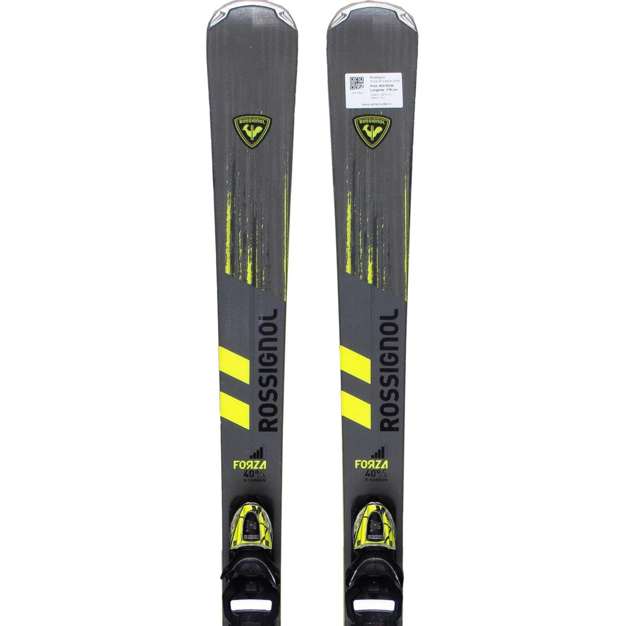 Używane narty - ROSSIGNOL Forza 40 Carbon 2025, 179 cm, stan bardzo dobry
