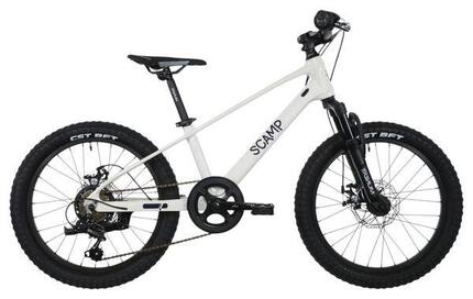VTT Semi-Rigide Enfant Scamp TallFox Shimano Tourney 7V 20'' Blanc