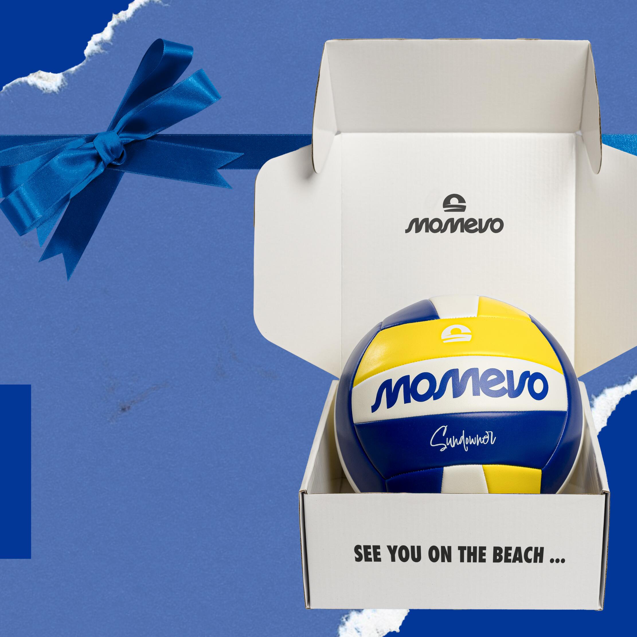 Sundowner Beachvolleyball – Weicher Trainingsball mit Pumpe 7/7