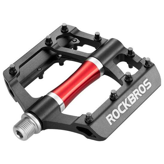 Pédales de vélo VTT plates en aluminium