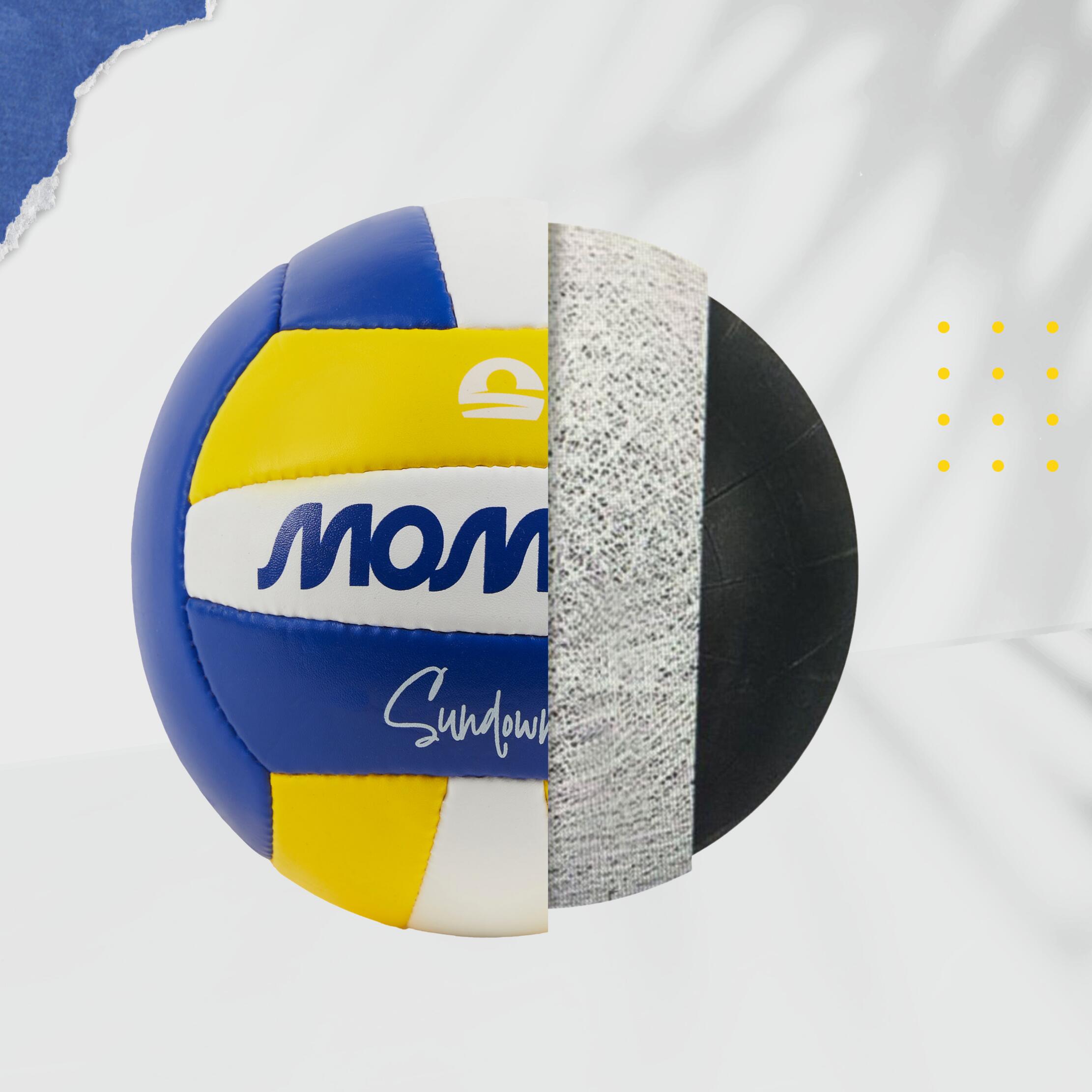 Sundowner Beachvolleyball – Weicher Trainingsball mit Pumpe 6/7