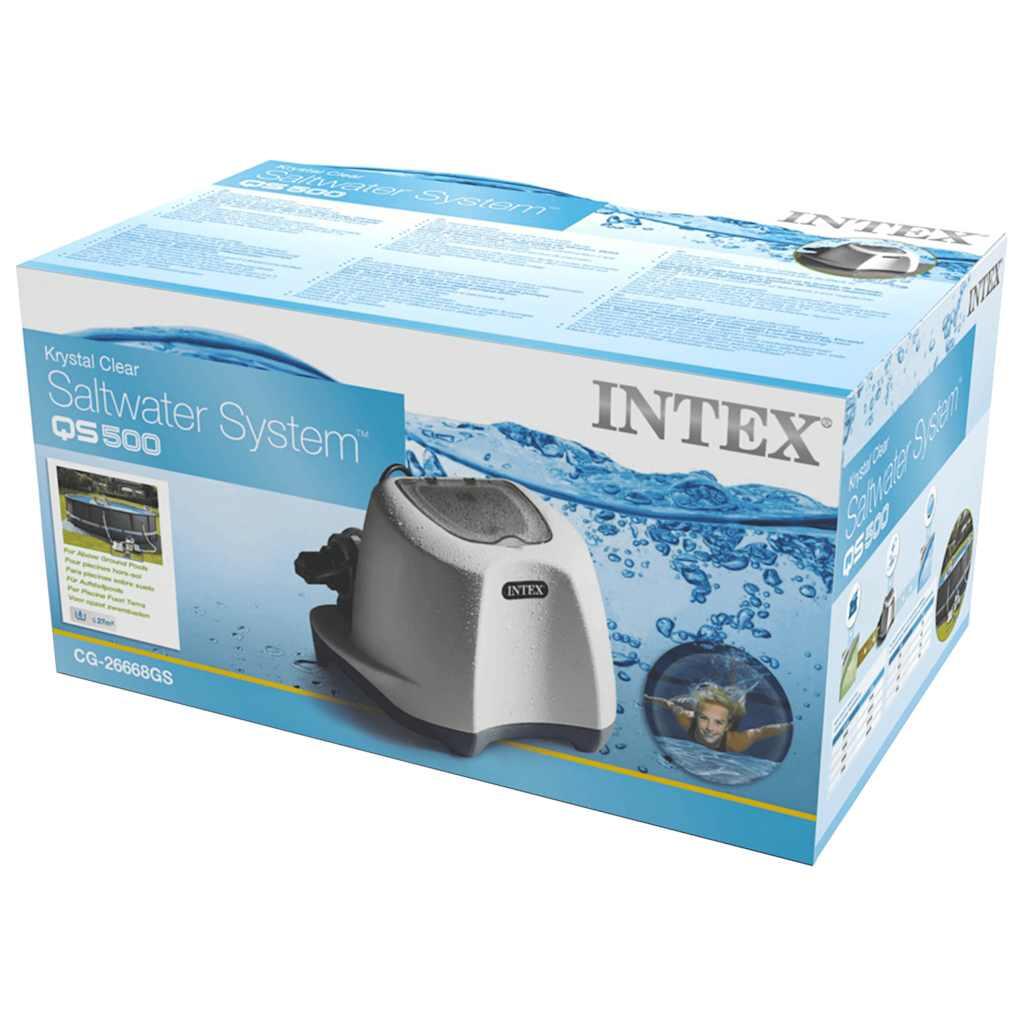 Intex Sistema de água salgada Krystal Clear ECO 26668GS 3/4