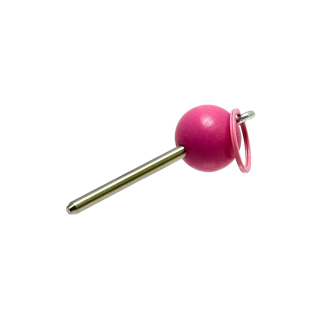 Boulemaus - Boule–pétanque–jeu De Boules–traceur De Terrain–coul. Violet-rose Acier V2a - Cercle De Pétanque - Rose - No Size - Decathlon