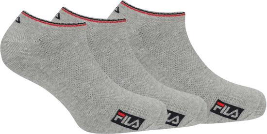 Fila 3er-Pack No-Show Socken aus Bambus, Gr. 35-38