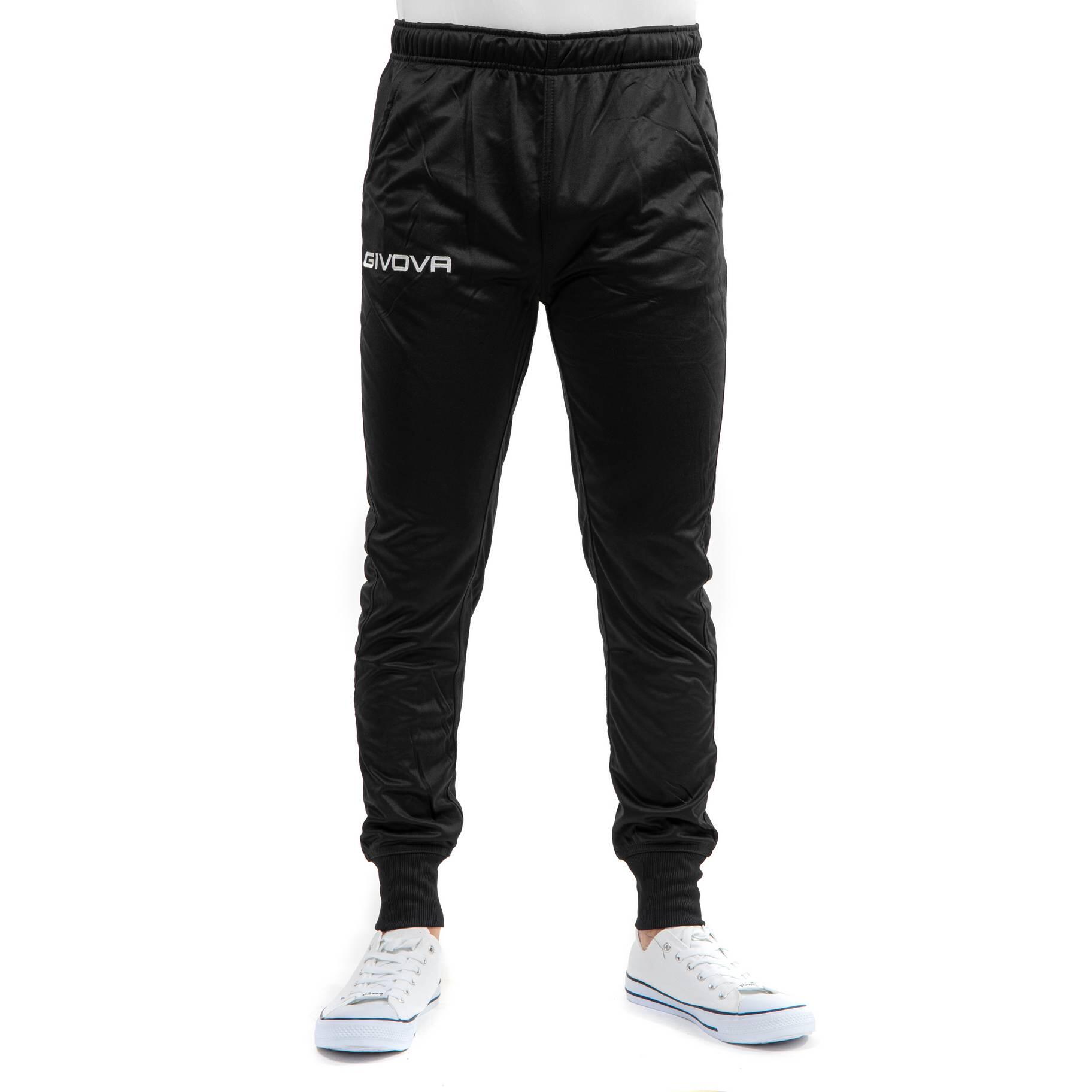Pantaloni lungi Givova One, negru, XXS 6/6