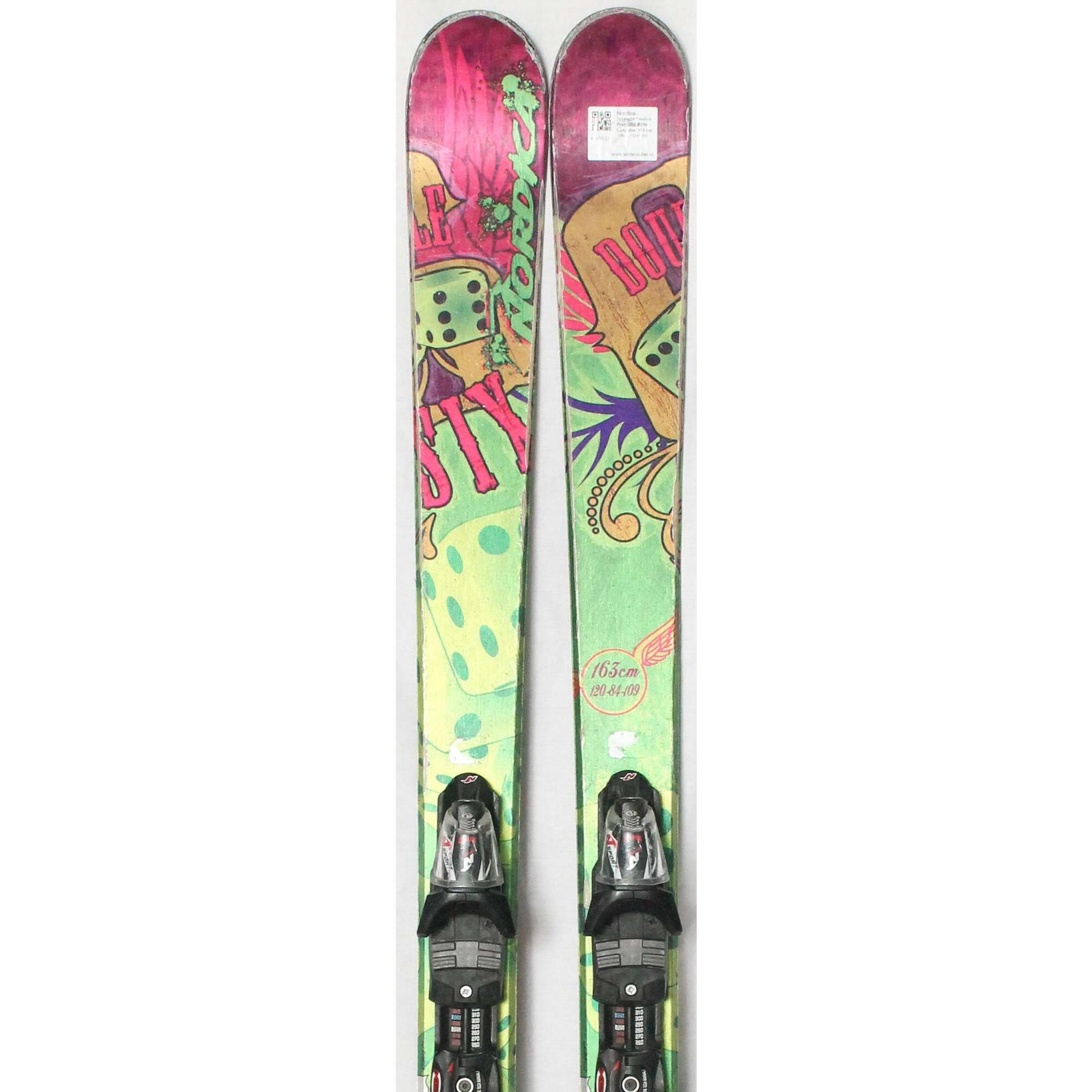 Second Life- Narty NORDICA Double Six Freestyle, 170 cm- Stan zadowalający