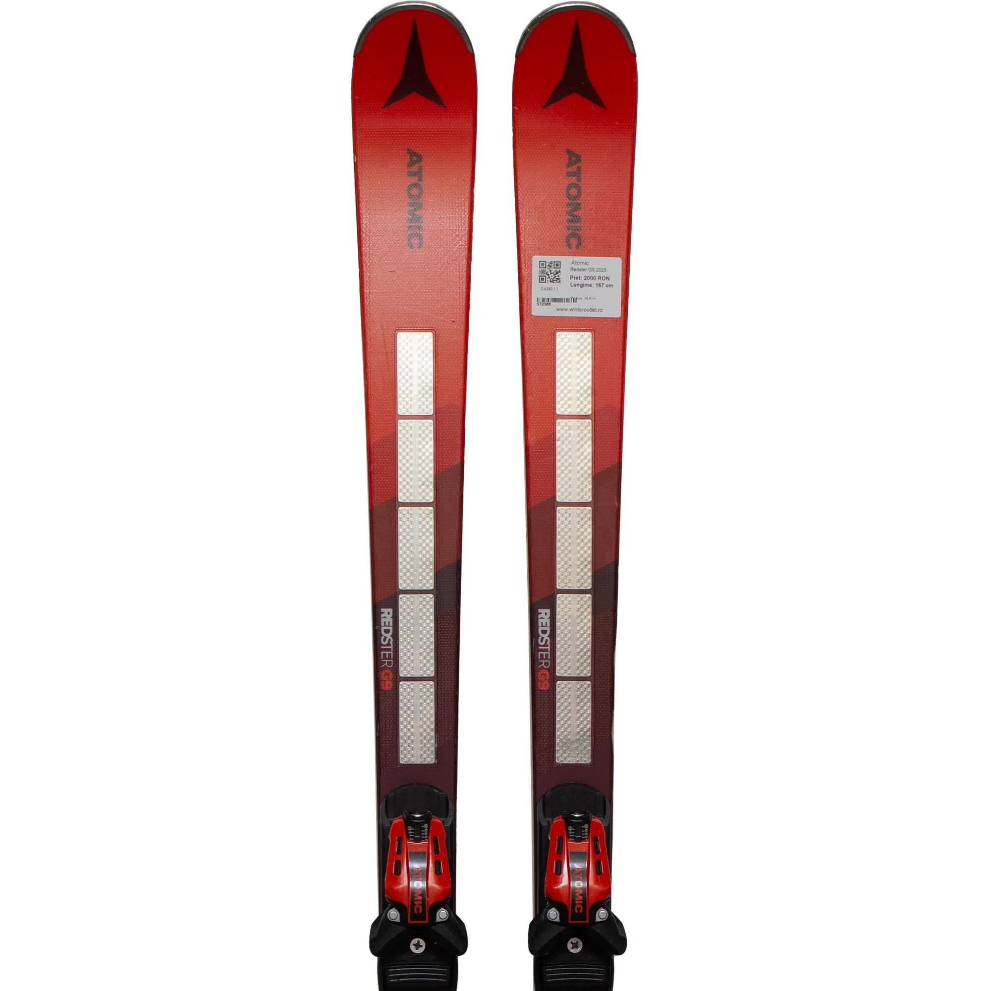 Używane narty - ATOMIC Redster G9 2025, 167 cm, stan bardzo dobry