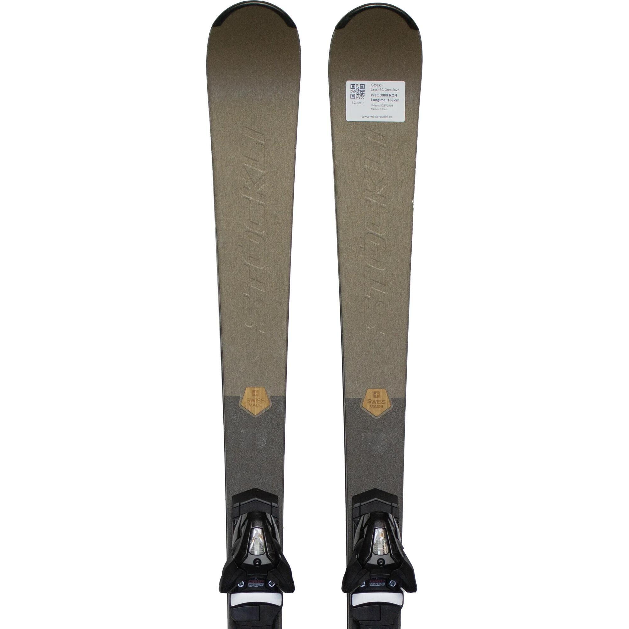 Używane narty - STOCKLI Laser SC Orea 2025, 155 cm, stan bardzo dobry