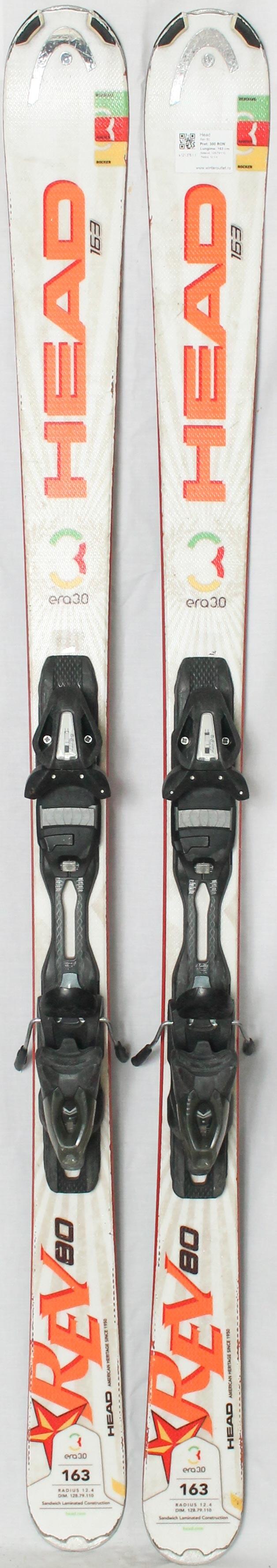 2ND LIFE - Lyže Head Rev 80 170cm 2/5