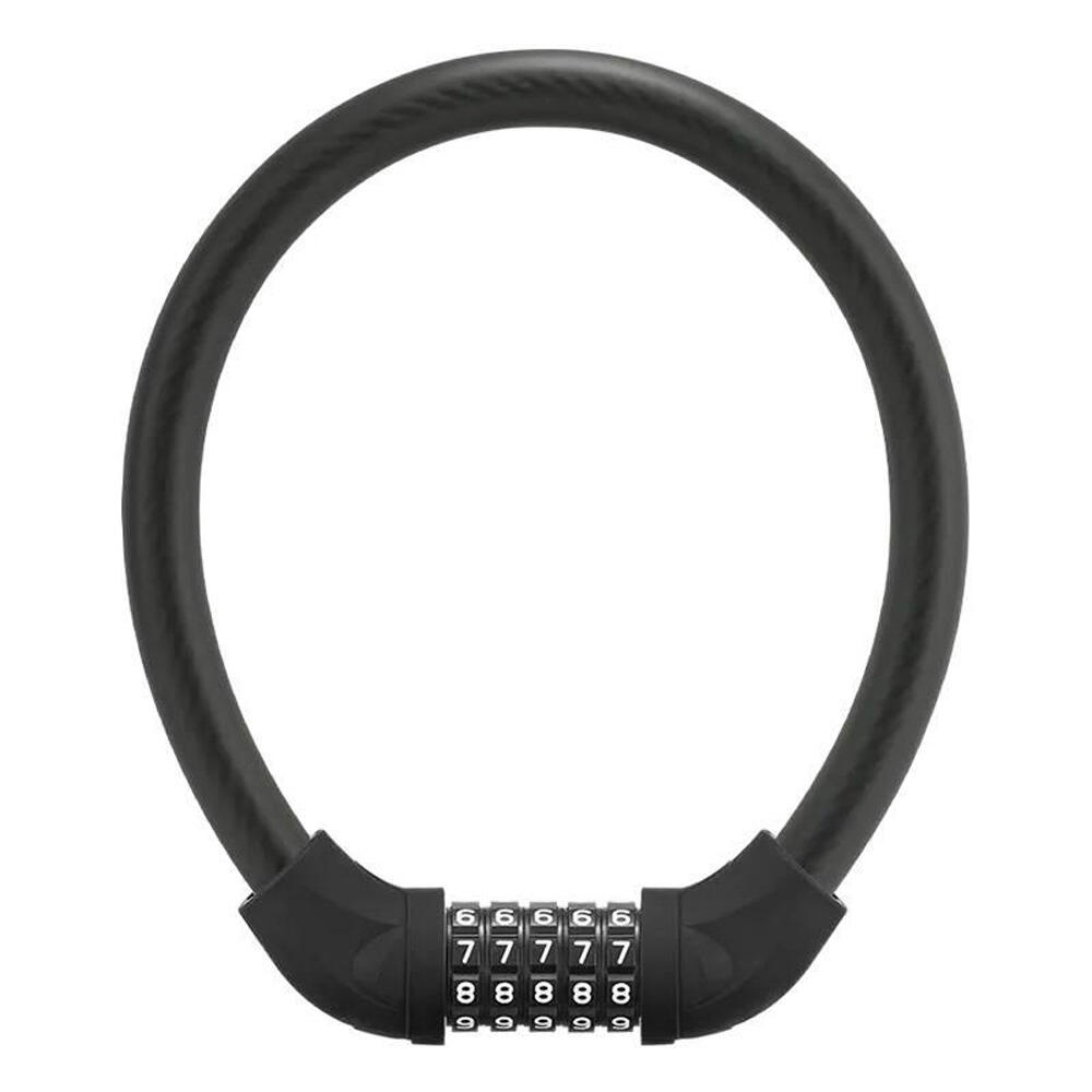 Cable Lock with Combination - Black