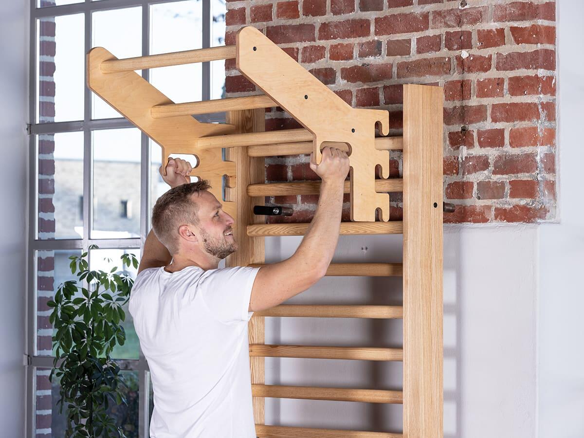 Barre de traction en bois - Vira - Made in Germany - Accessoires Espalier Vira 2/7