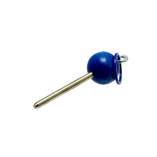 Boule–Pétanque–Jeu de Boules–Traceur de terrain–Coul. bleu outremer Acier V2A