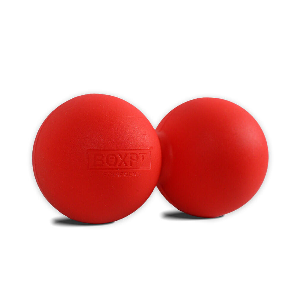BOXPT EQUIPMENT Bola de Lacrosse em Borracha Dupla
