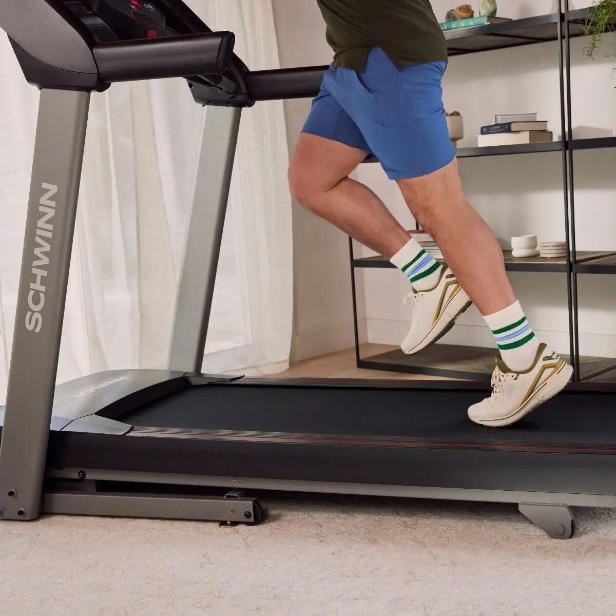 Cinta de correr plegable SFT4.1, 18 km/h, Bluetooth FTMS + bandas 6/7