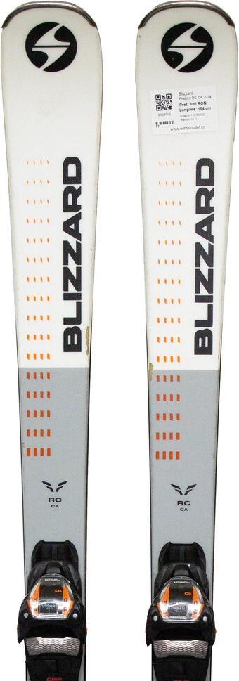 Używane narty - BLIZZARD Firebird RC CA 2024, 154 cm, stan dobry