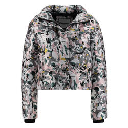 Veste de randonnée Superdary Jacquard Puffer pour femmes