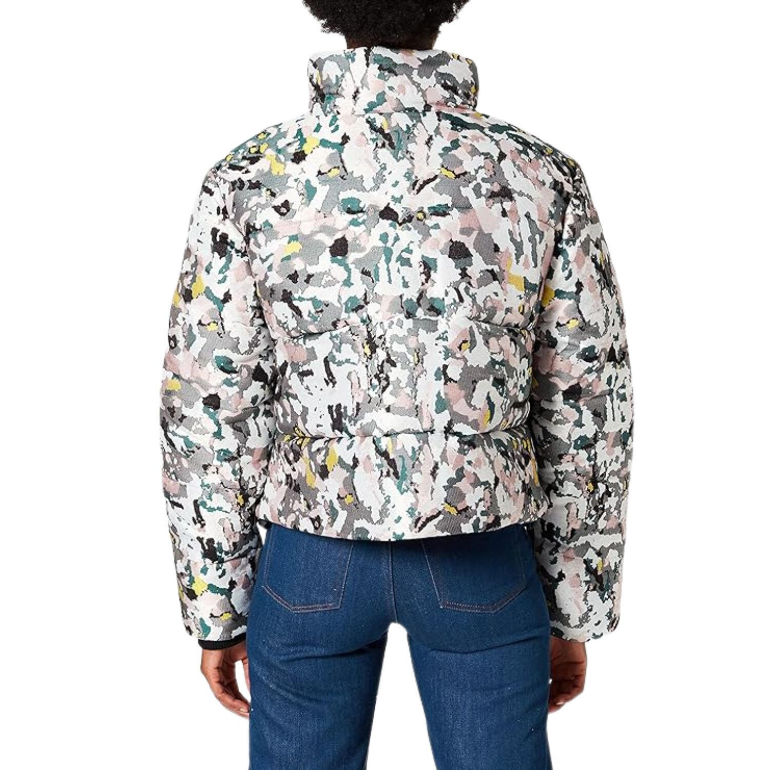 Veste de randonnée Superdary Jacquard Puffer pour femmes 3/4