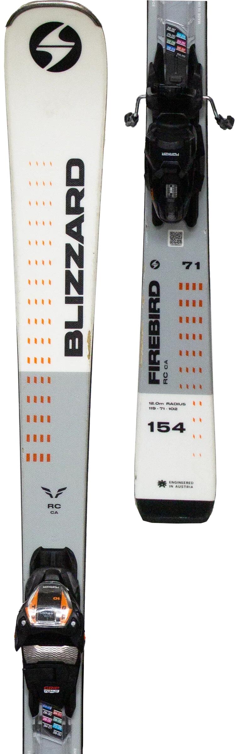 Skis d'occasion - BLIZZARD Firebird RC CA 2024, 154 cm, Bon état 4/5
