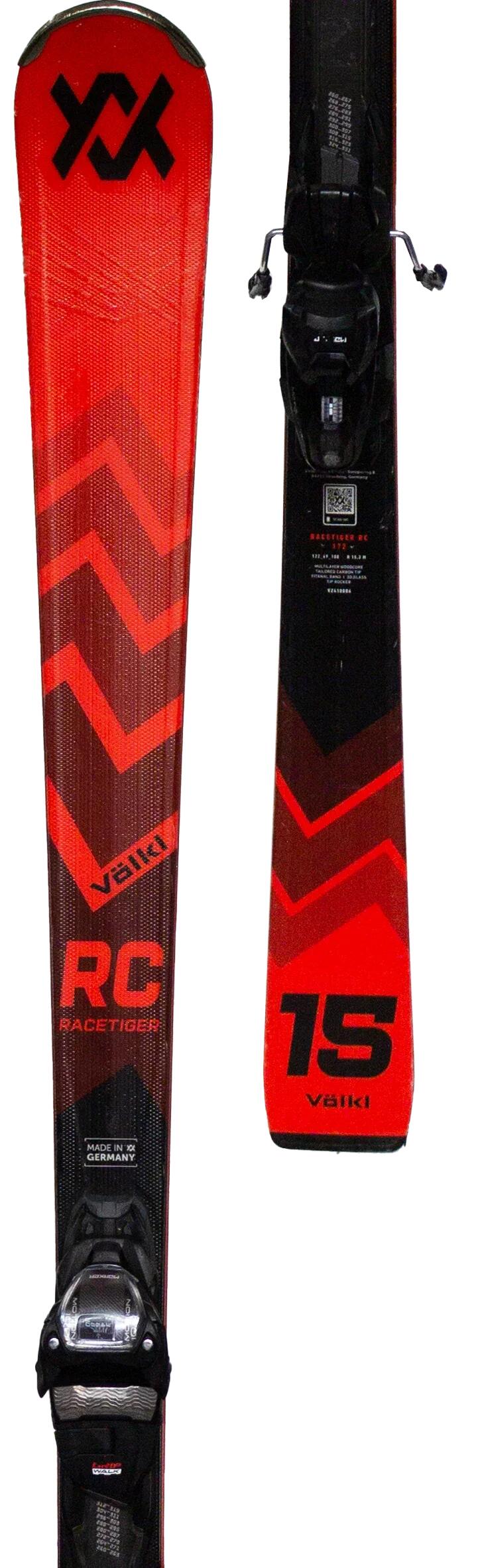 Second Life- Narty VOLKL Racetiger RC TI 2025, 172 cm- Stan dobry 4/5