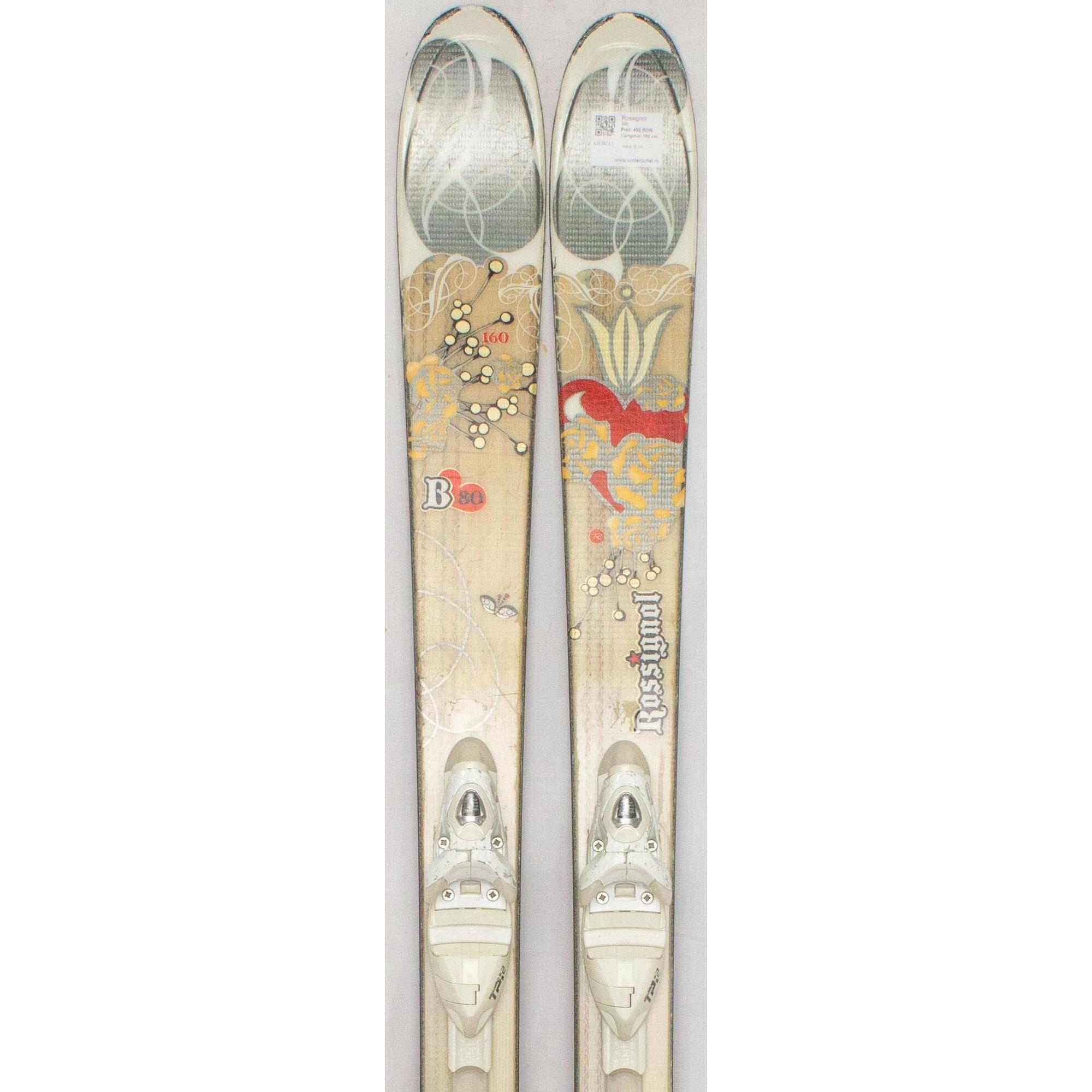 ROSSIGNOL 2ND LIFE - ROSSIGNOL B80, 160 cm, Dobrý stav
