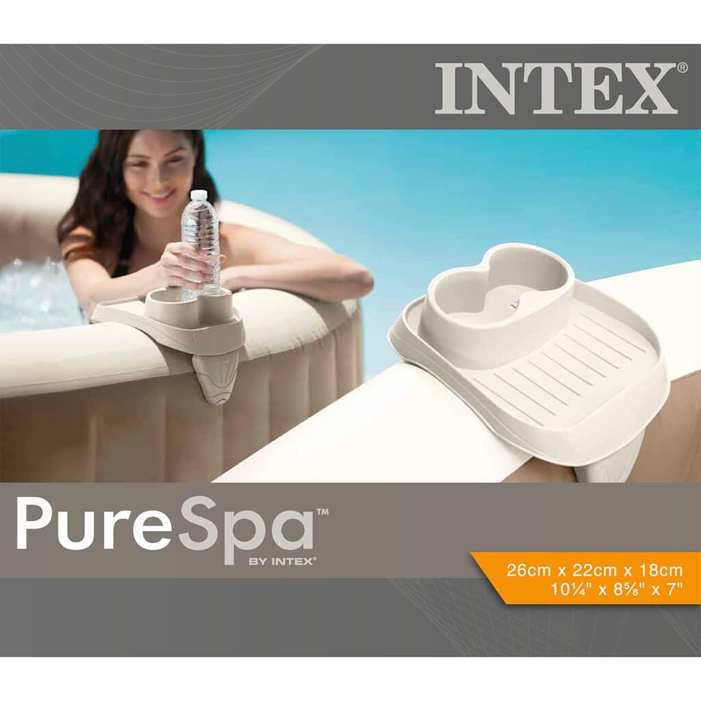 Intex Suporte de copos removível para spa/banheira de hidromassagem 4/4