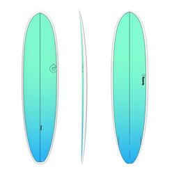 Fun V+ Tet Retro Fade Blanc Rail 7'8" - Planche De Surf Funboard 7'8