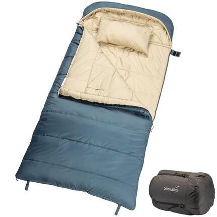 Sac de couchage rectangulaire - Oppdal 190 - 1 personne - 3 saisons - 190×90 cm