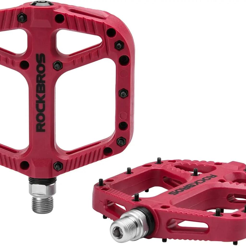 Nylon MTB Pedals with Wide Platform